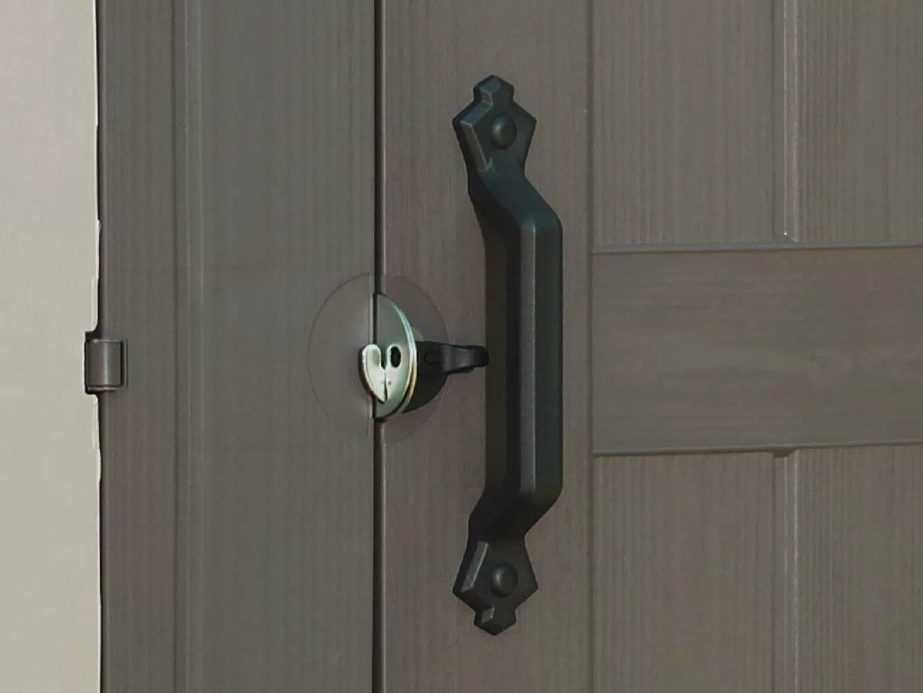 【Storage Shed】Factor 6 x 4 FT Strong Storage Shed Made Of Extremely Durable Resin & Reinforced with Steel