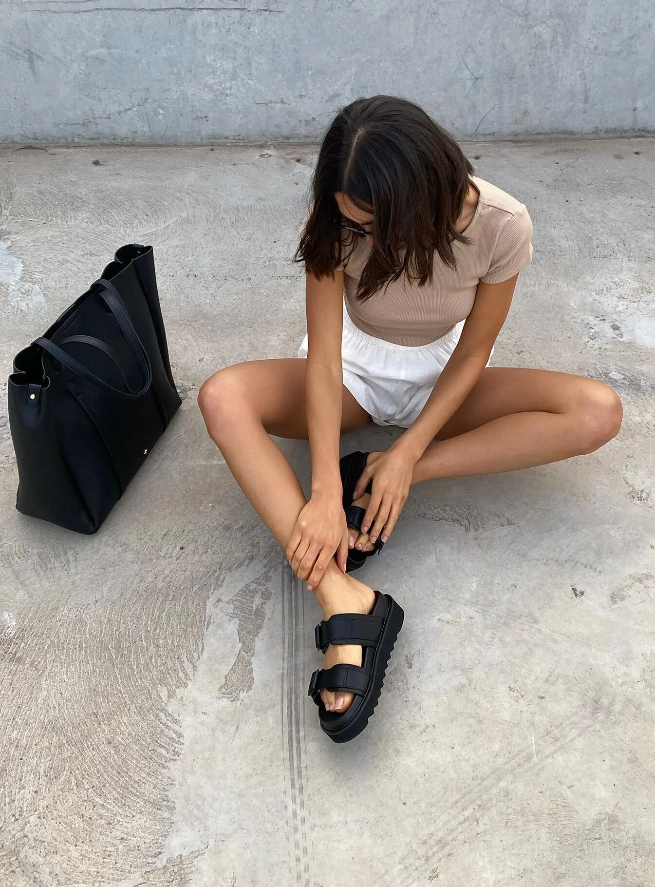 Ma Belle Sandals Black