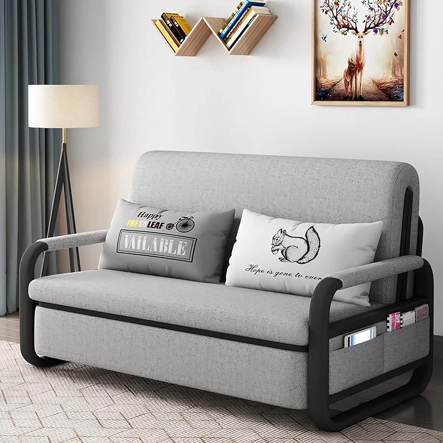 UNICORN FURNITURE Sofa bed with storage space, multifunctional sofa bed