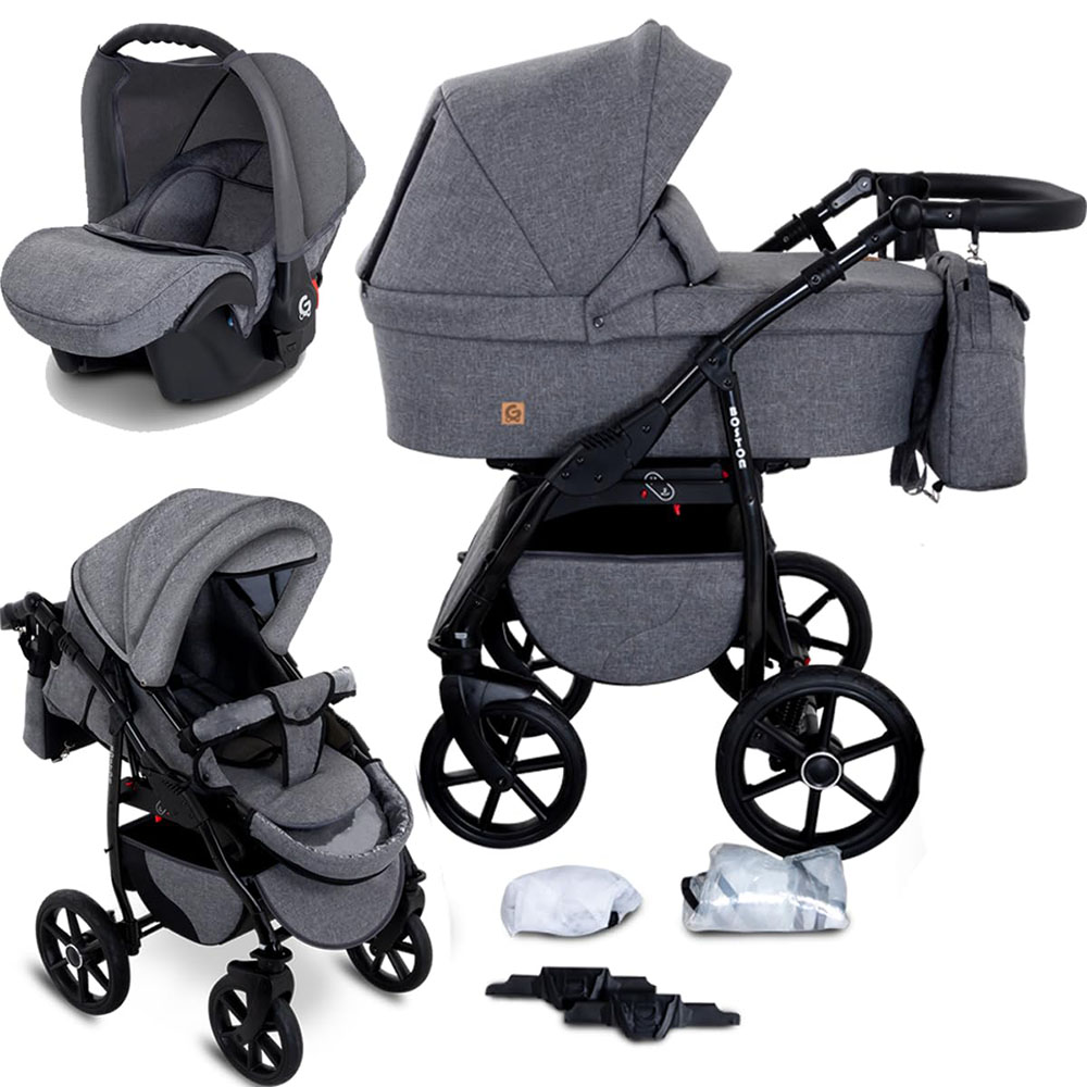 Boston 3-in-1 Combination Stroller