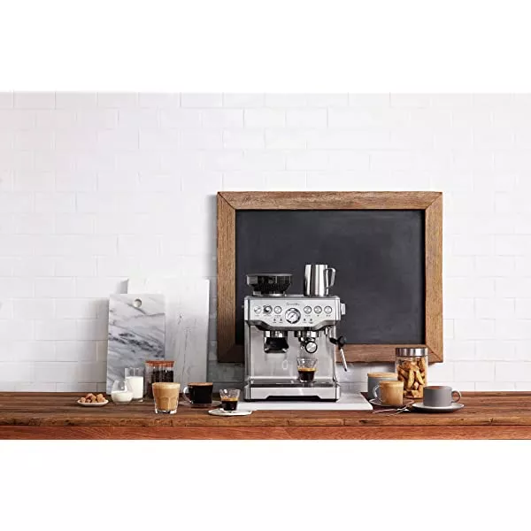 Breville BES870XL Barista Express Espresso Machine, Brushed Stainless Steel