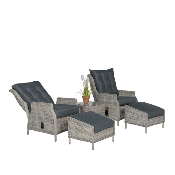 Venetian Rattan - Casual Set - Cloudy Grey or Willow