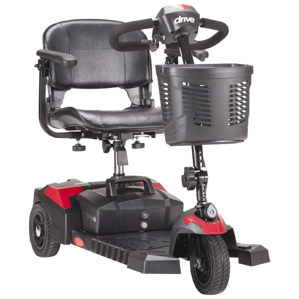 Drive Medical Spitfire Scout 3 Compact Travel Scooter